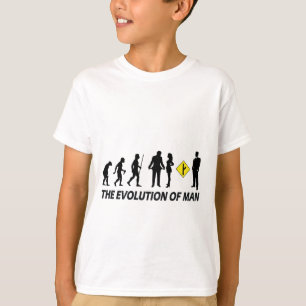 Evolution gehenden Männer ihre eigene der Weise T-Shirt
