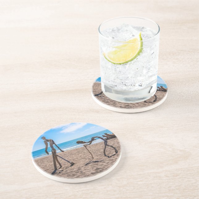 Evolution Getränkeuntersetzer (Seite)