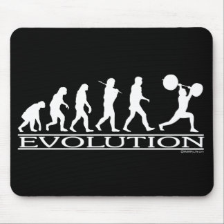 Evolution - Gewichts-Heber Mousepad