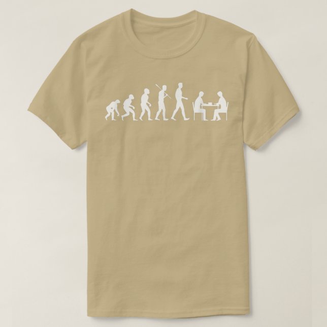 Evolution Grafik-Board Games Cards Game Night Par T-Shirt (Design vorne)