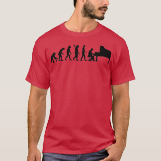 Evolution Grand Piano  T-Shirt