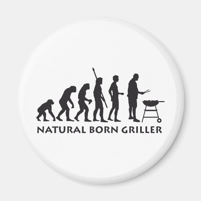 evolution grill magnet (Vorne)