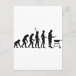 Evolution Grill Postkarte