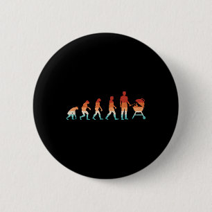 Evolution Grillen Funny Grillen Retro Grill Barbec Button