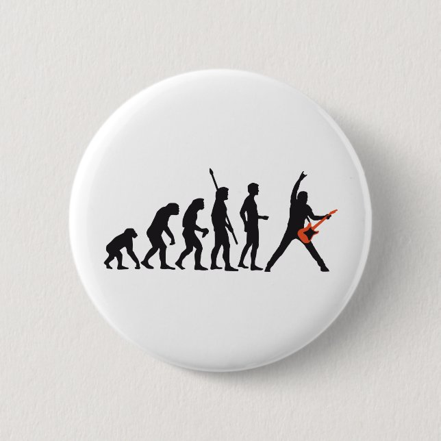 evolution guitar button (Vorderseite)