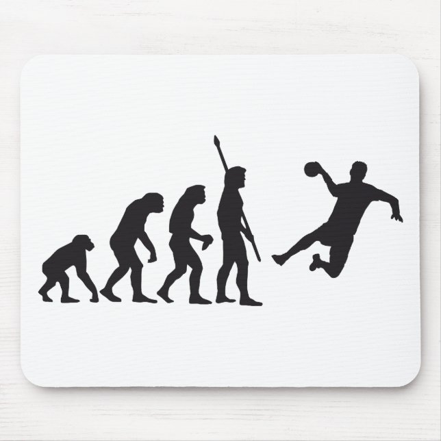 evolution handball mousepad (Vorne)