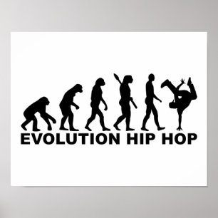Evolution Hip Hop Poster
