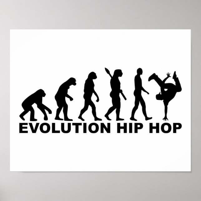 Evolution Hip Hop Poster (Vorne)