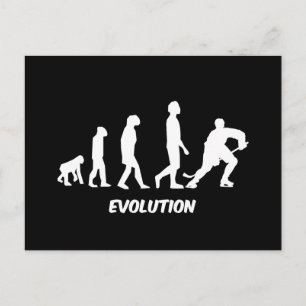 Evolution Hockey Postkarte