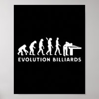 Evolution Human Billiards Gentleman Playing Billia