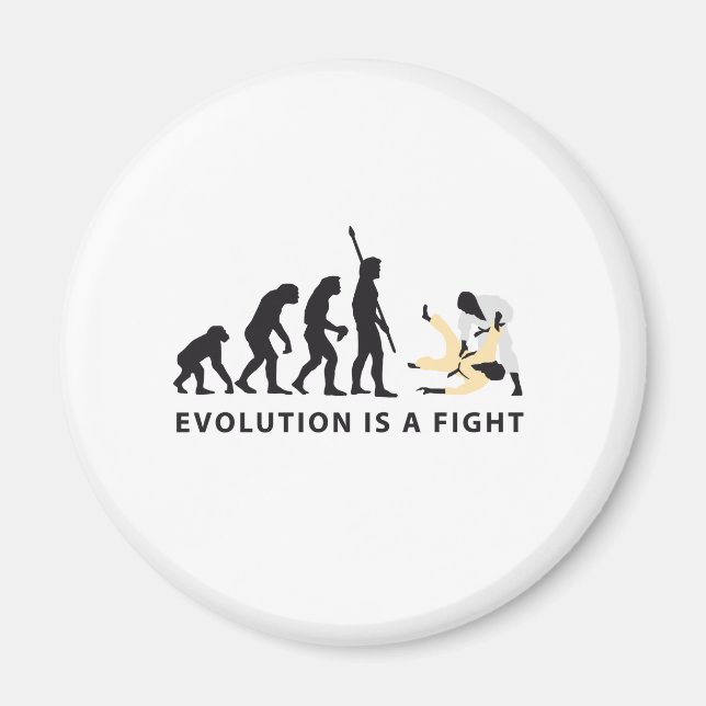 evolution Judo Magnet (Vorne)
