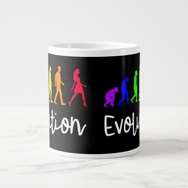 Evolution Jumbo-Tasse (Vorderseite)