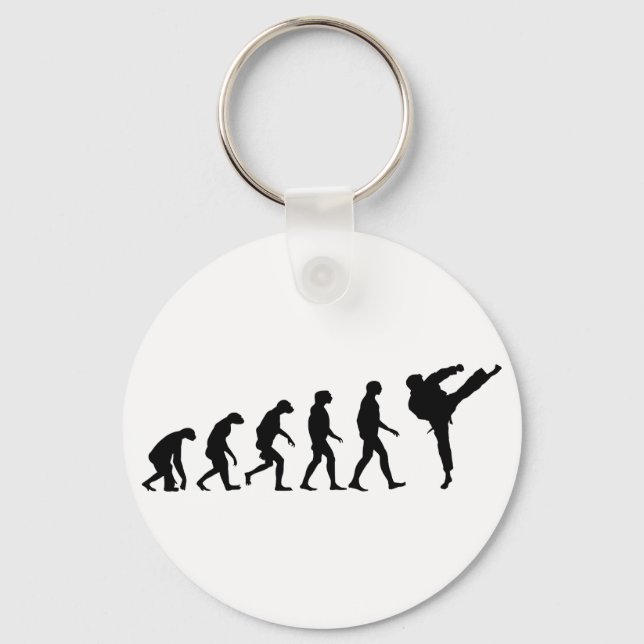 Evolution Karate Schlüsselanhänger (Vorderseite)