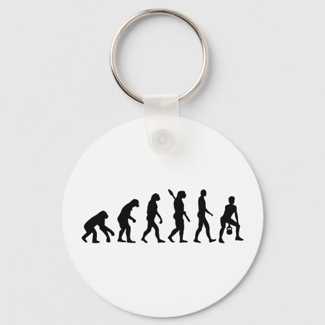 Evolution Kettlebell Schlüsselanhänger (Vorderseite)