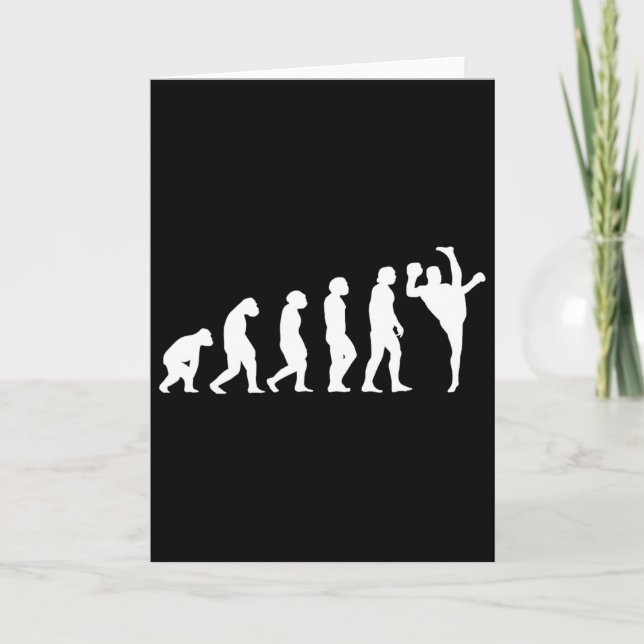 Evolution Kickboxen Kickboxer  Karte (Vorderseite)