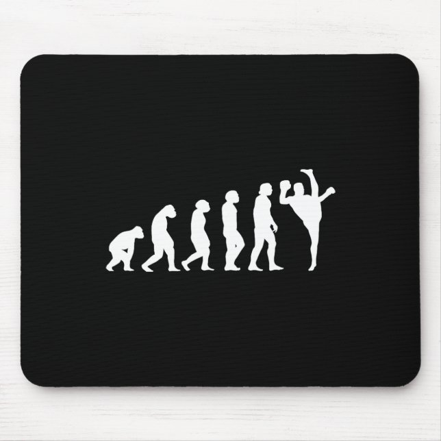 Evolution Kickboxen Kickboxer  Mousepad (Vorne)
