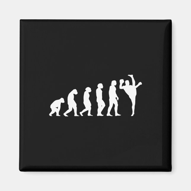 Evolution Kickboxing Kickboxer  Magnet (Vorne)