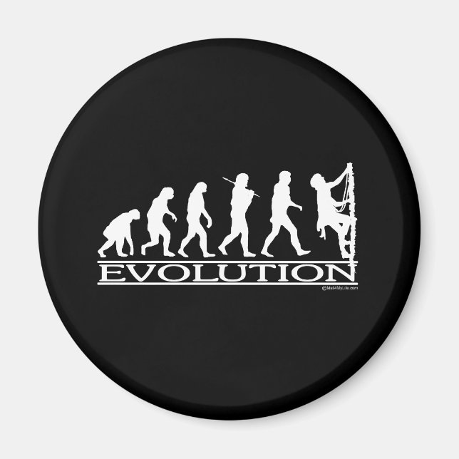 Evolution - Klettern Magnet (Vorne)