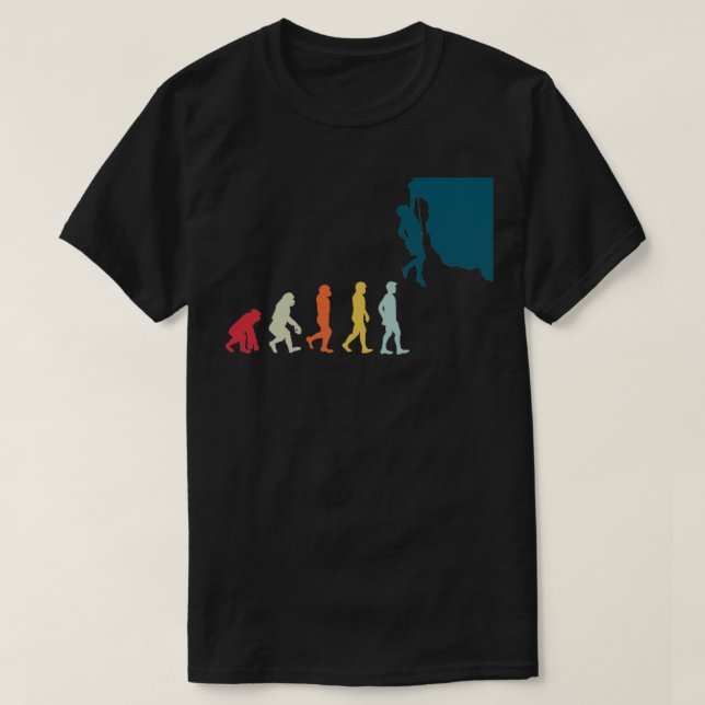 Evolution Klettern T-Shirt (Design vorne)