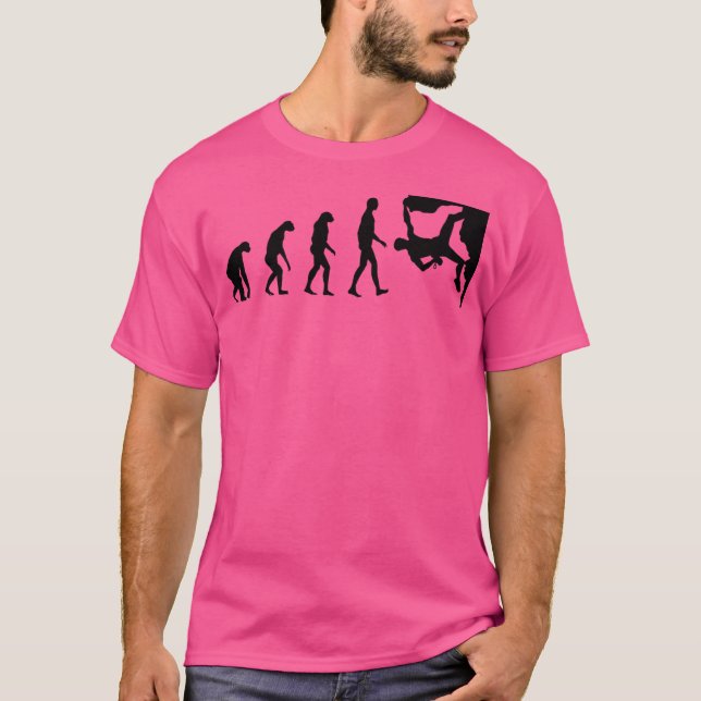 Evolution Klettern T-Shirt (Vorderseite)