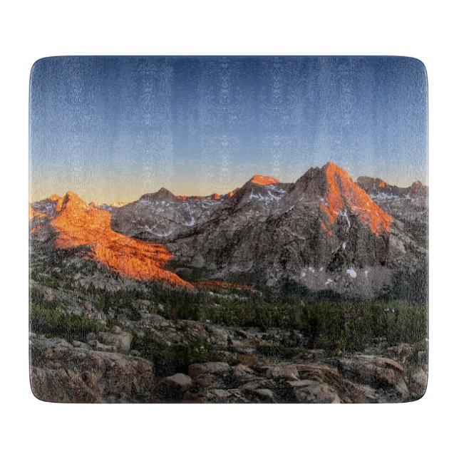 Evolution Lake / Valley Sunset - Sierra Schneidebrett (Vorderseite)
