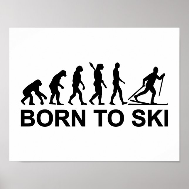 Evolution Langlaufen Poster (Vorne)