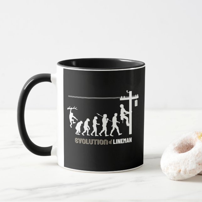 Evolution Lineman Tasse (Mit Donut)