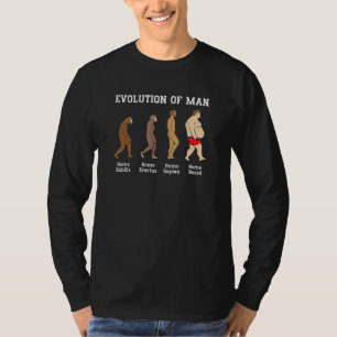 Evolution Man Party Eisbrecher Sarcastic Homeb T-Shirt