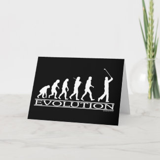 Evolution - Mann - Golf Karte