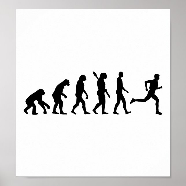 Evolution Marathon Poster (Vorne)
