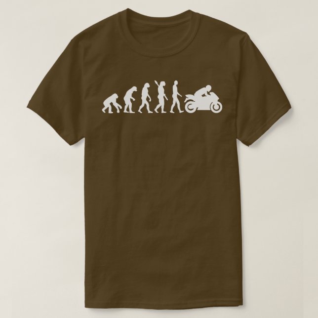 Evolution Motorrad T-Shirt (Design vorne)