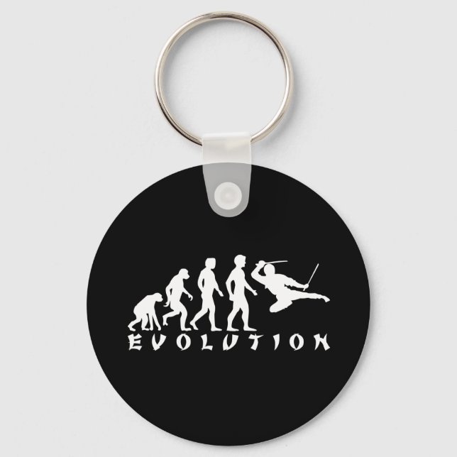 Evolution Ninja Black Schlüsselanhänger (Vorderseite)
