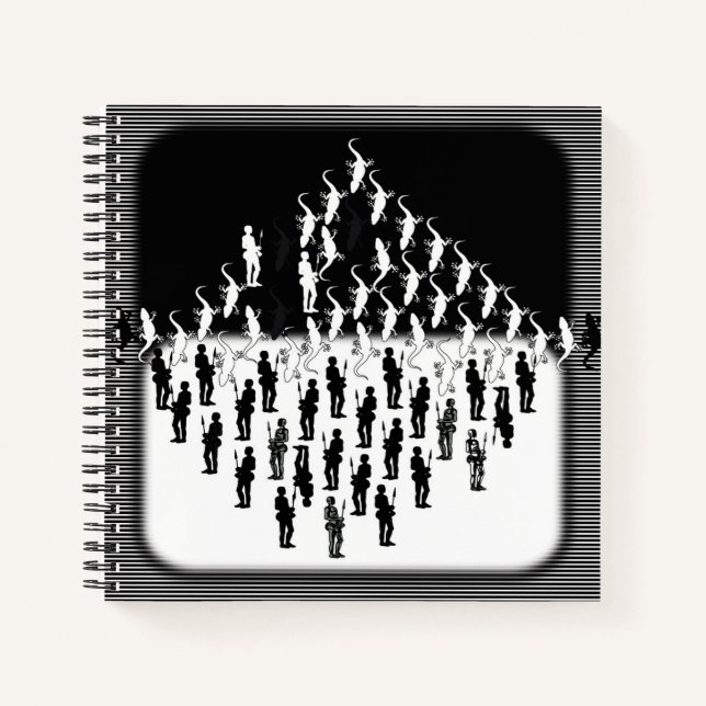 Evolution Notizbuch (Vorderseite)