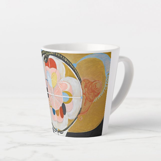 Evolution Nr. 13 von Hilma af Klint Milchtasse (Rechte Ecke)