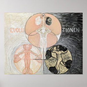 Evolution Nr. 2 Hilma af Klint Poster