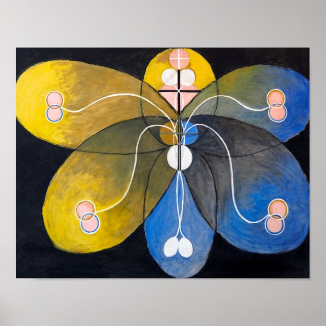Evolution Nr. 9 | Hilma af Klint | Poster (Vorne)