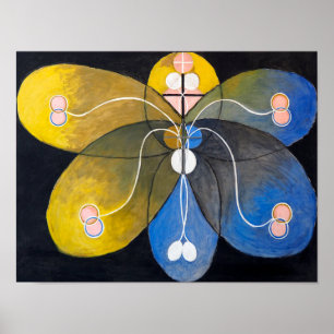 Evolution Nr. 9   Hilma af Klint   Poster