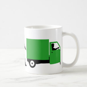 Evolution of man Piaggio Ape mini transporter Kaffeetasse