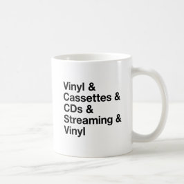 Evolution of Music Mug Kaffeetasse