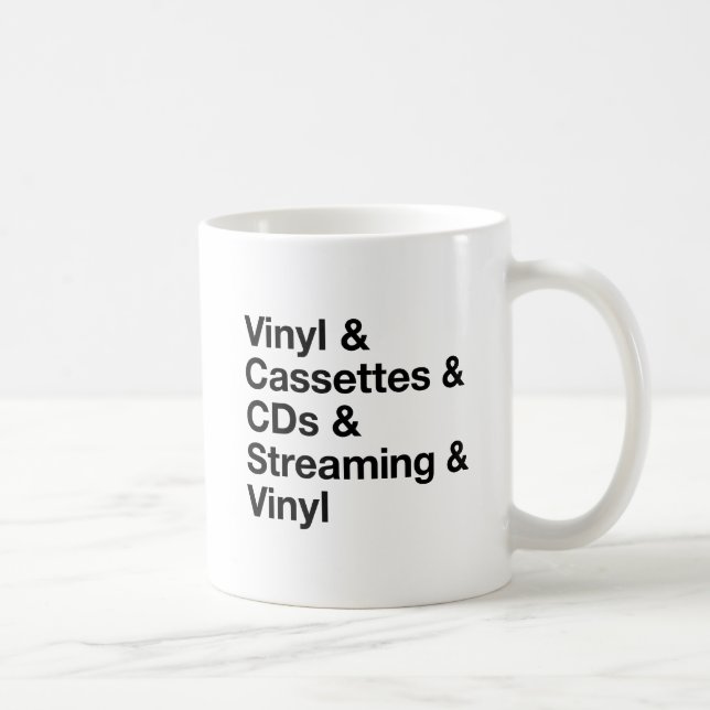 Evolution of Music Mug Kaffeetasse (Rechts)