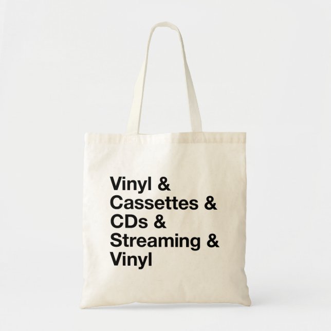 Evolution of Music Tote Bag Tragetasche (Vorne)