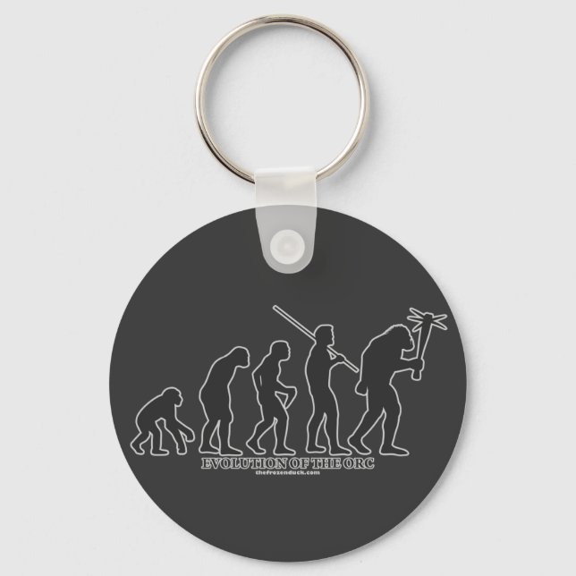 Evolution of the Orc Schlüsselanhänger (Vorderseite)