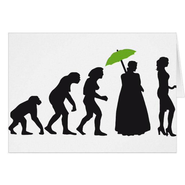 evolution of woman (Vorderseite (Horizontal))