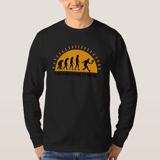Evolution Padel Tennis für Padel Papptrainer T-Shirt (Vorderseite)