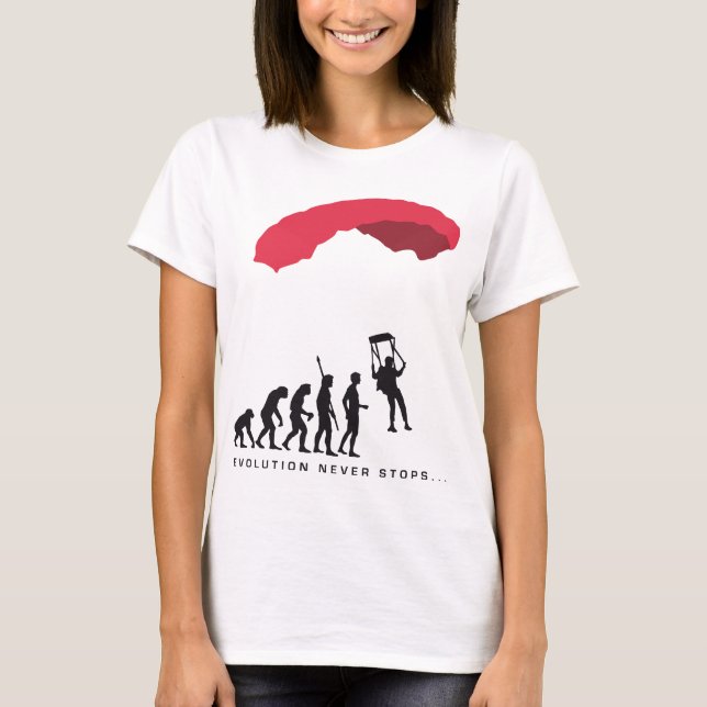 evolution Parachute T-Shirt (Vorderseite)