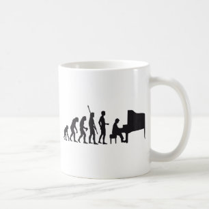 evolution piano kaffeetasse