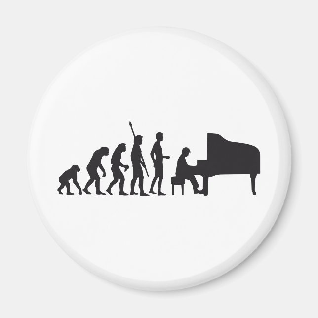 evolution piano magnet (Vorne)
