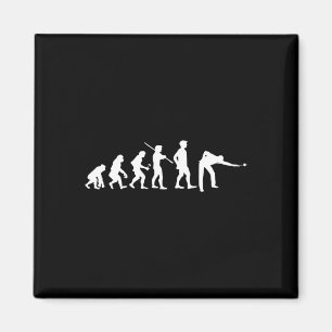 Evolution Pool Funny Pool Player Billard Player Magnet
