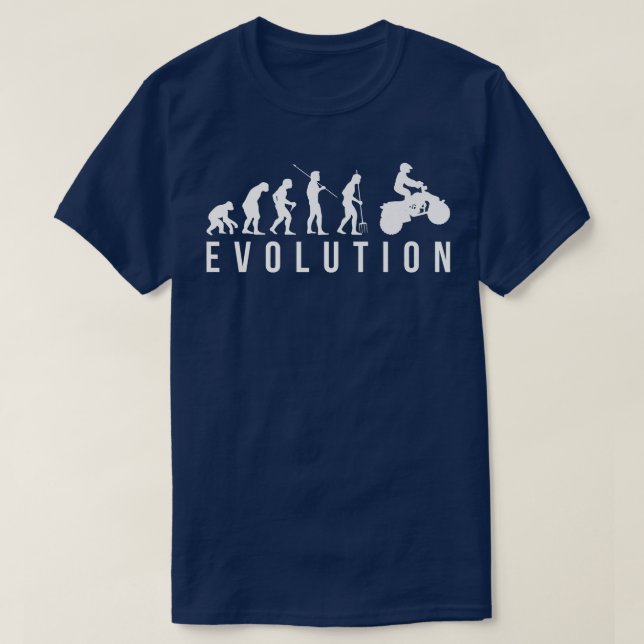 Evolution Quad Bike Rider T-Shirt (Design vorne)