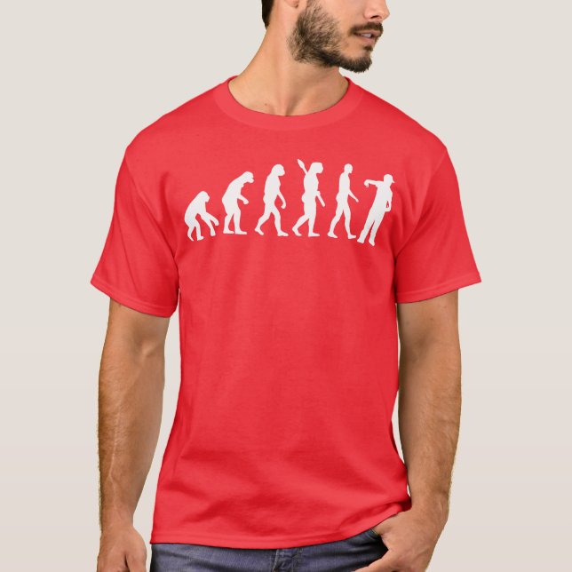 Evolution Rapper Retro T-Shirt (Vorderseite)